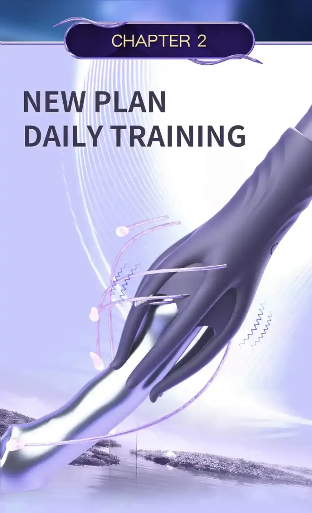 isensualflow de penis extensor abs silikon massage