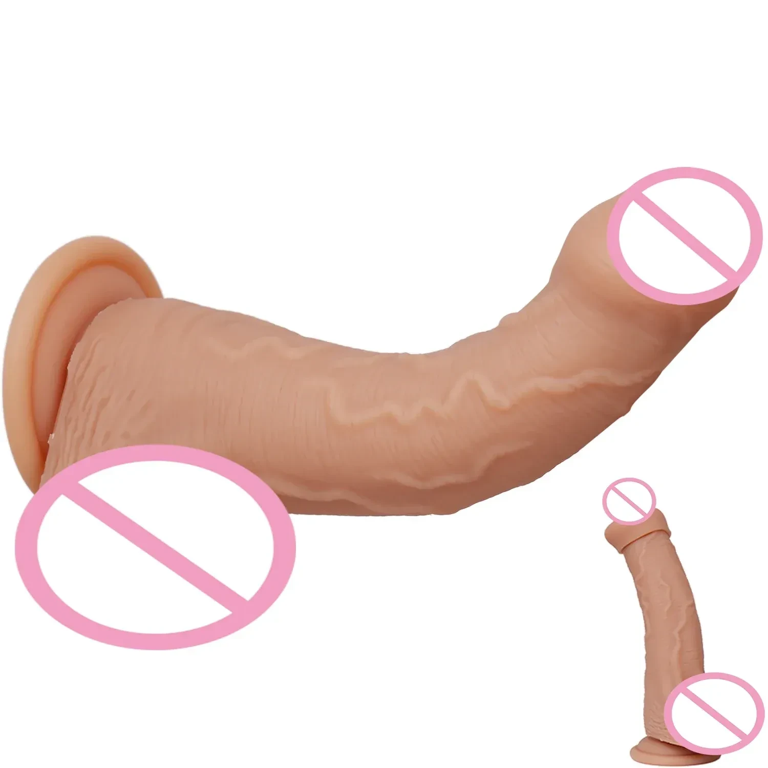 isensualflow de realistischer penis analdildo silikon
