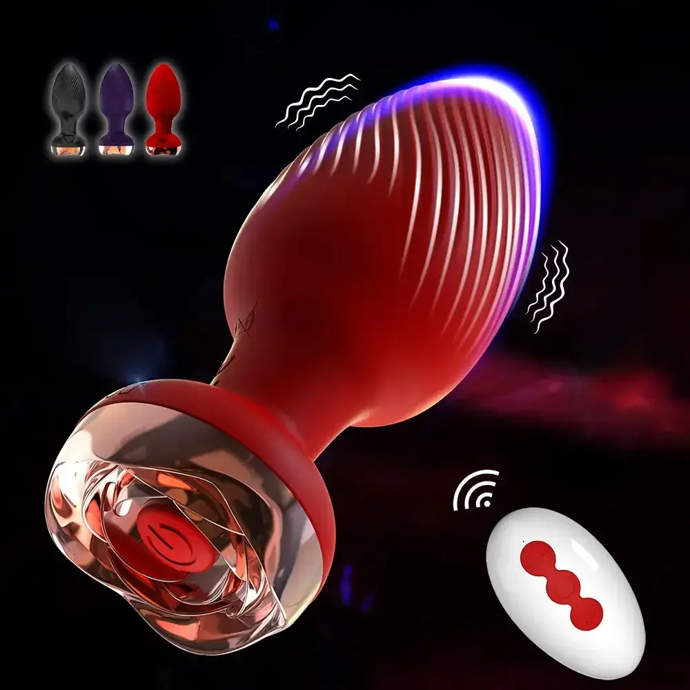 isensualflow de rosafarbener silikon prostata massager