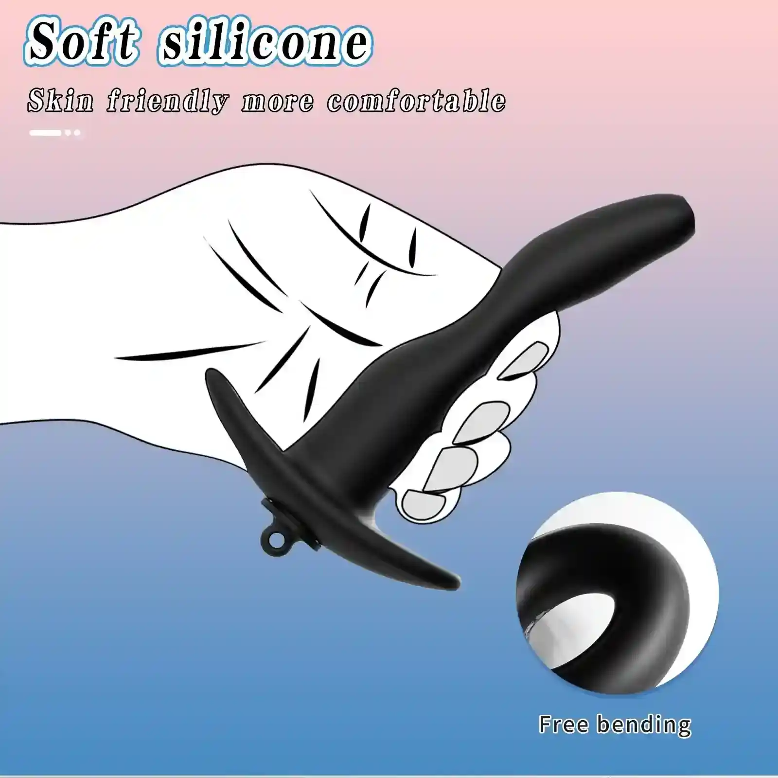 isensualflow de silikon anal plug set dilation