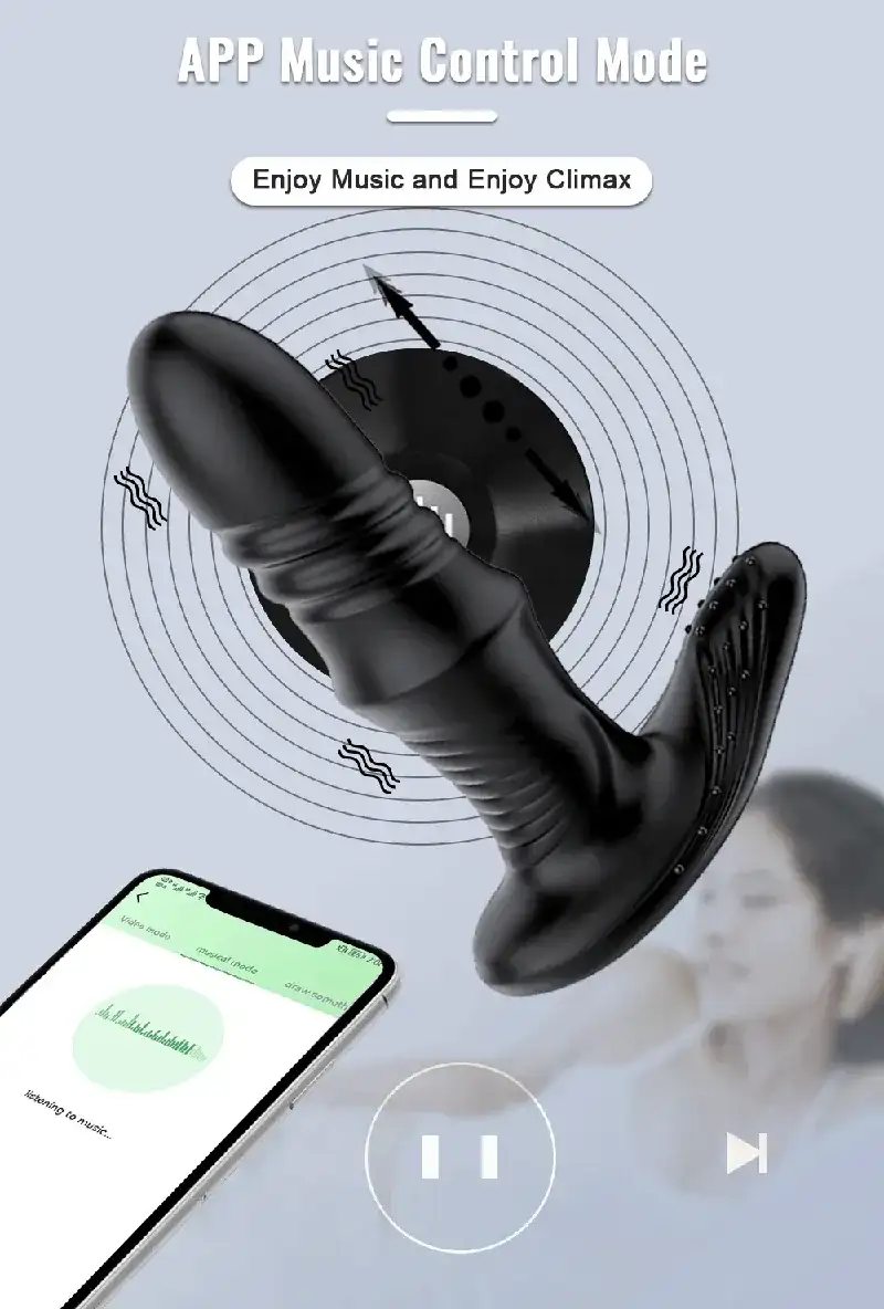 isensualflow de silikon anal plug vibrierend