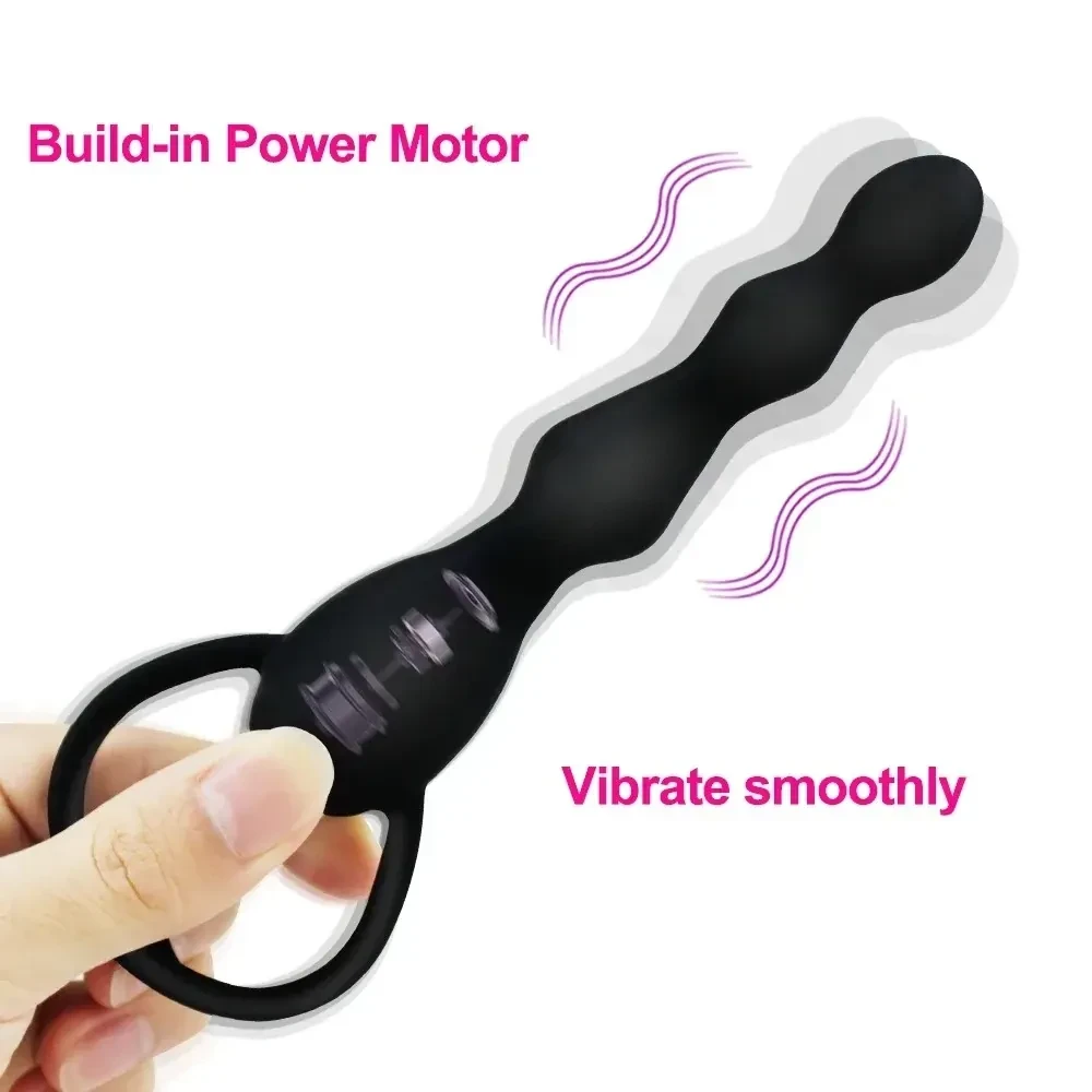 isensualflow de silikon analperlen vibrator