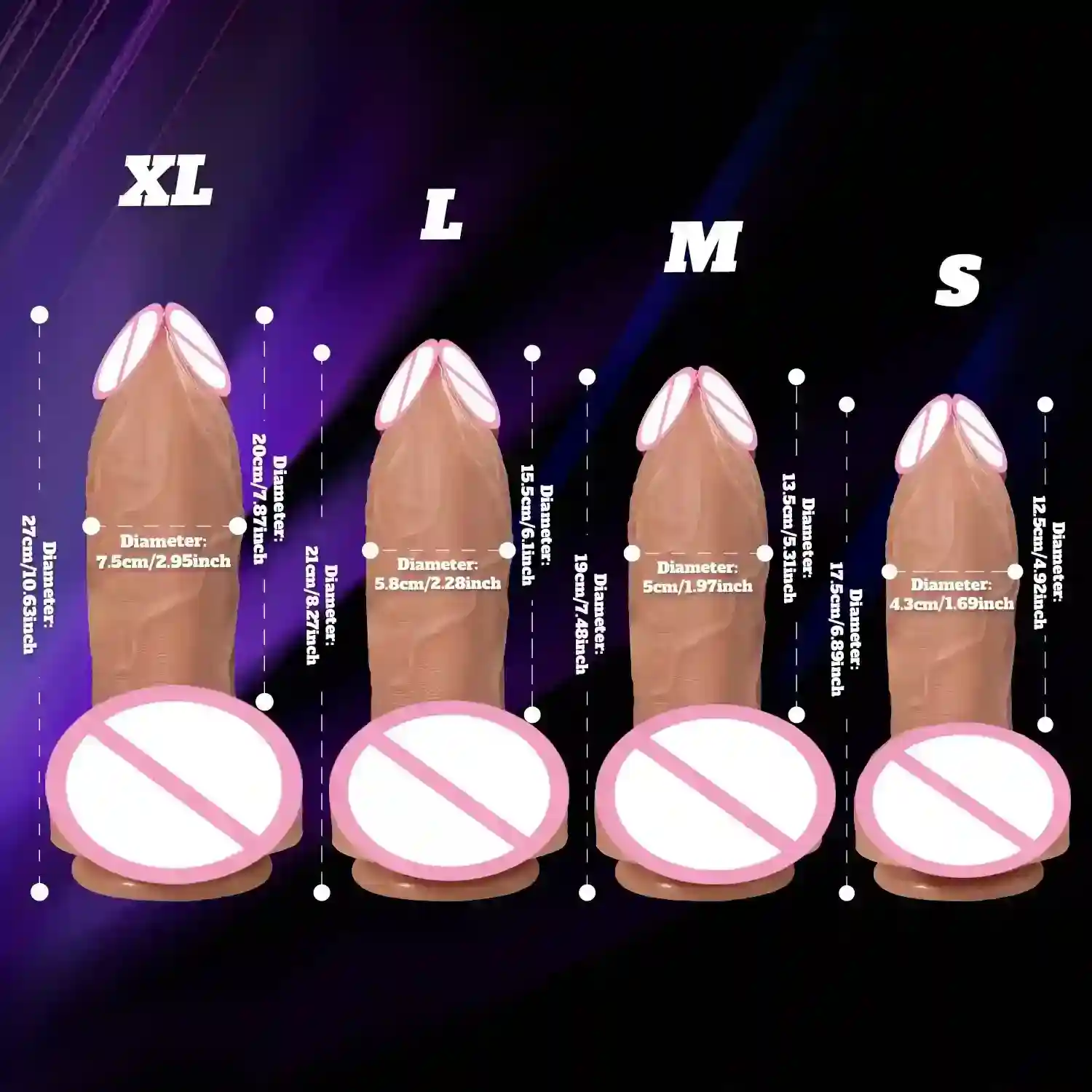 isensualflow de silikon dildo mit saugnapf