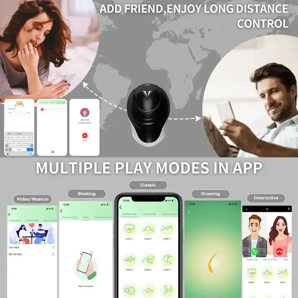 isensualflow de silikon masturbator app steuerung