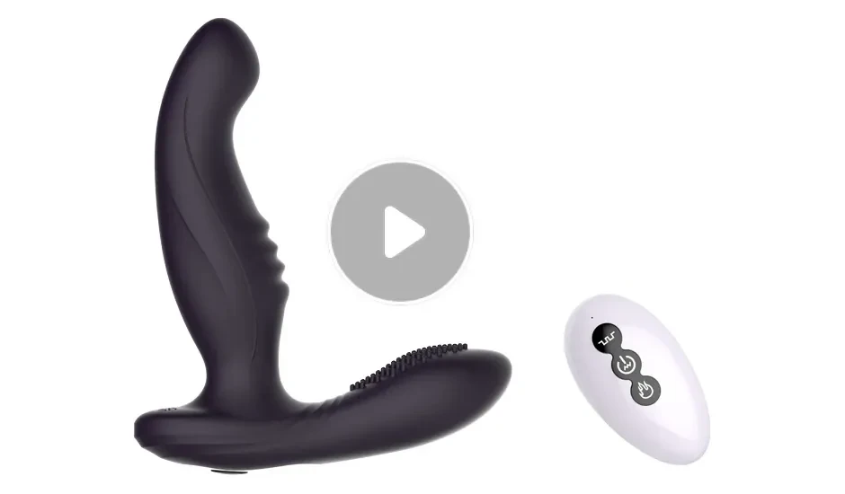kleiner analplug mit vibration und heizung