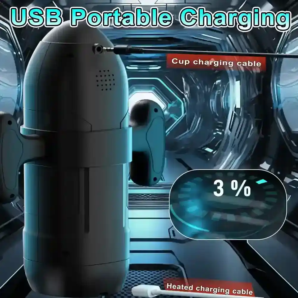 lcd display masturbator mit starker saugkraft