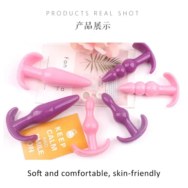 lila anal plug grosse klein