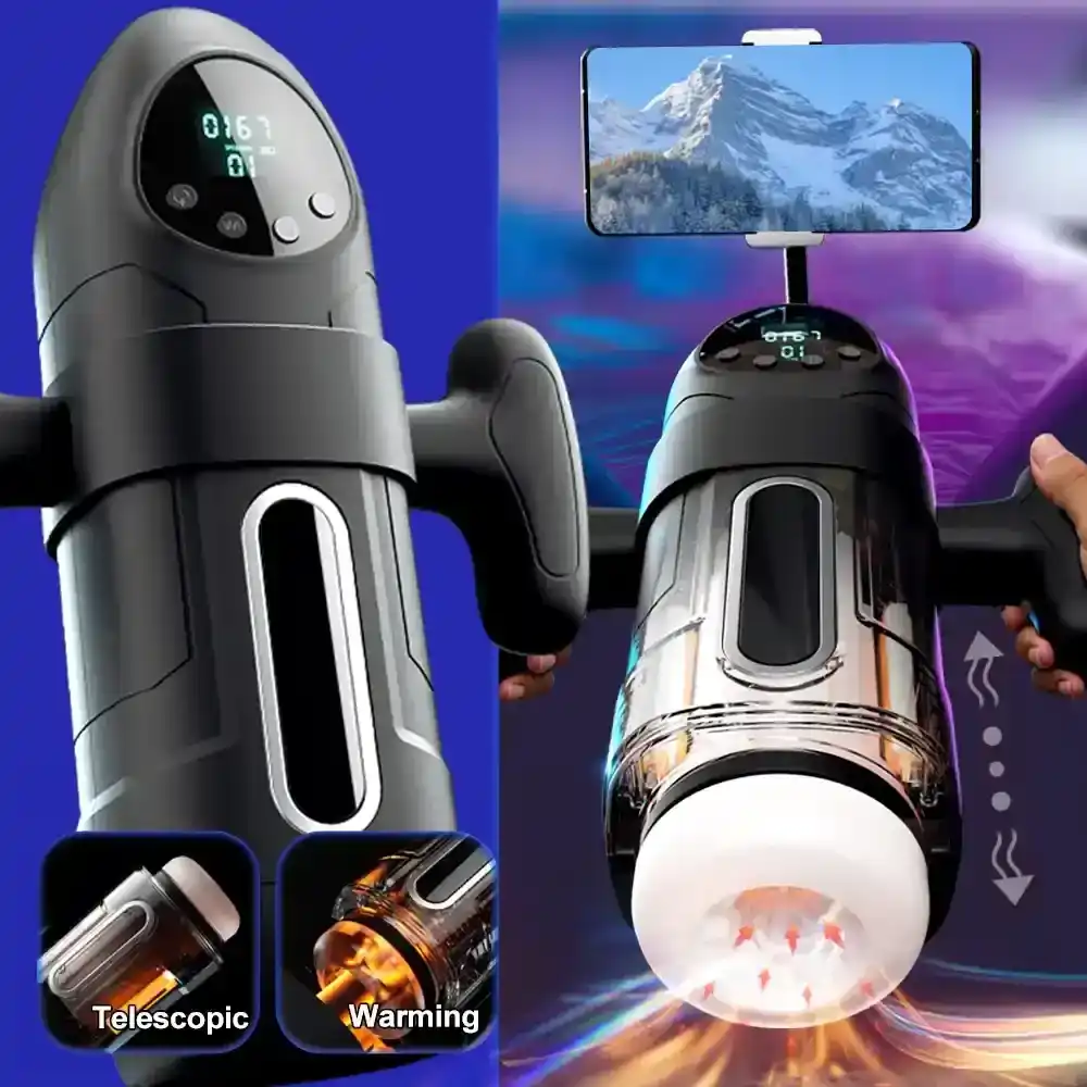 mannlicher masturbator mit 4 in 1 funktion