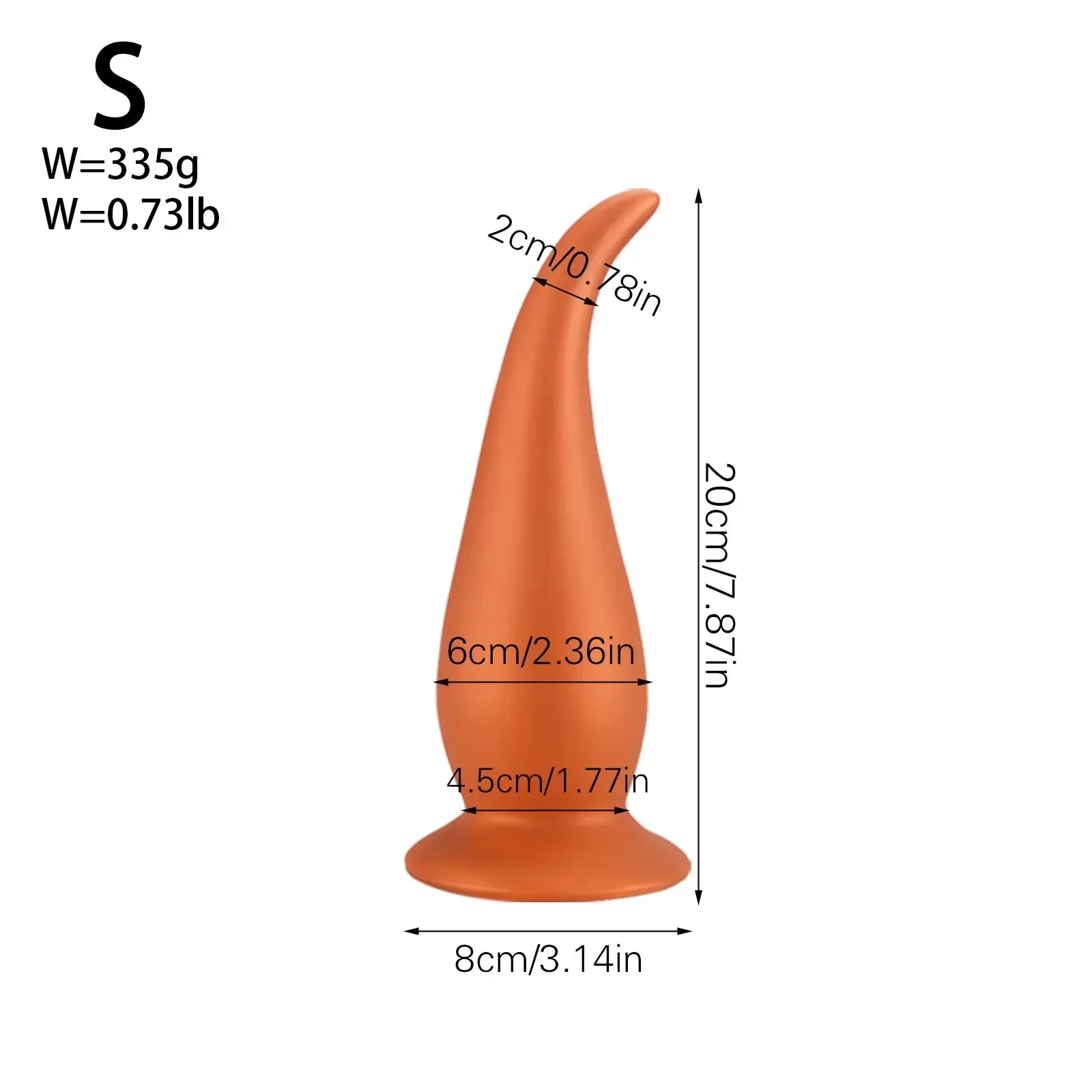 medizinischer silikon dilator anal gross