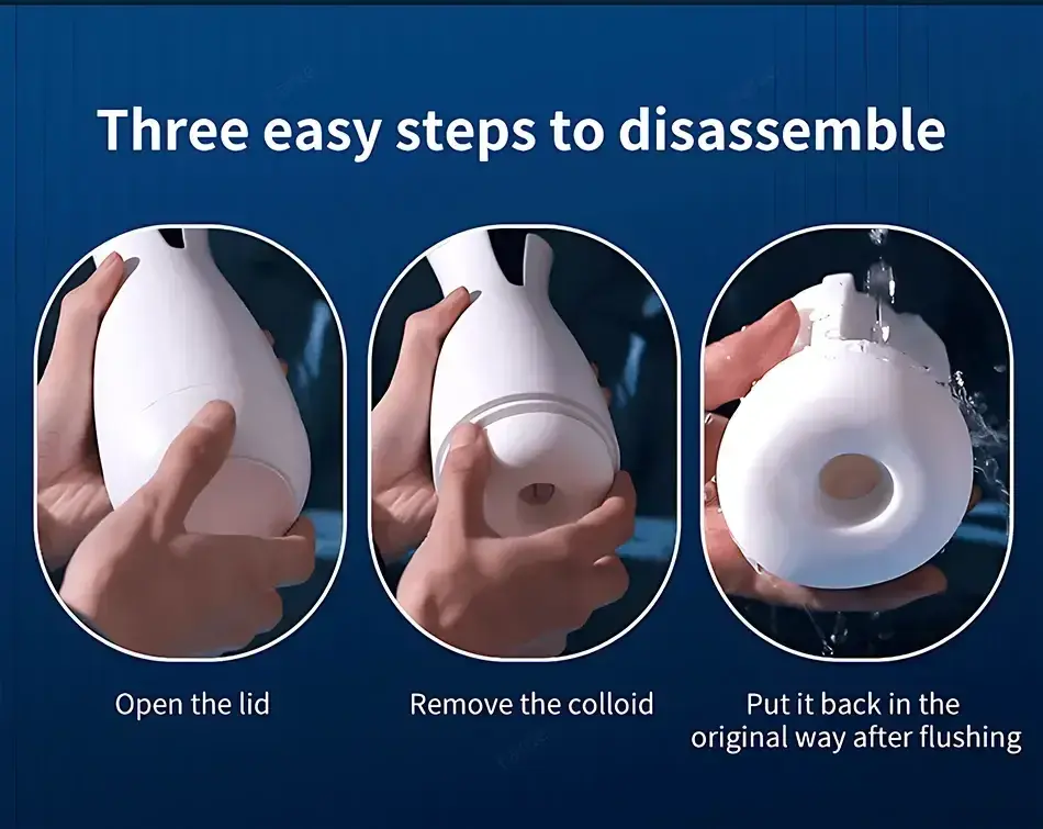 medizinischer silikon oral stimulator rot
