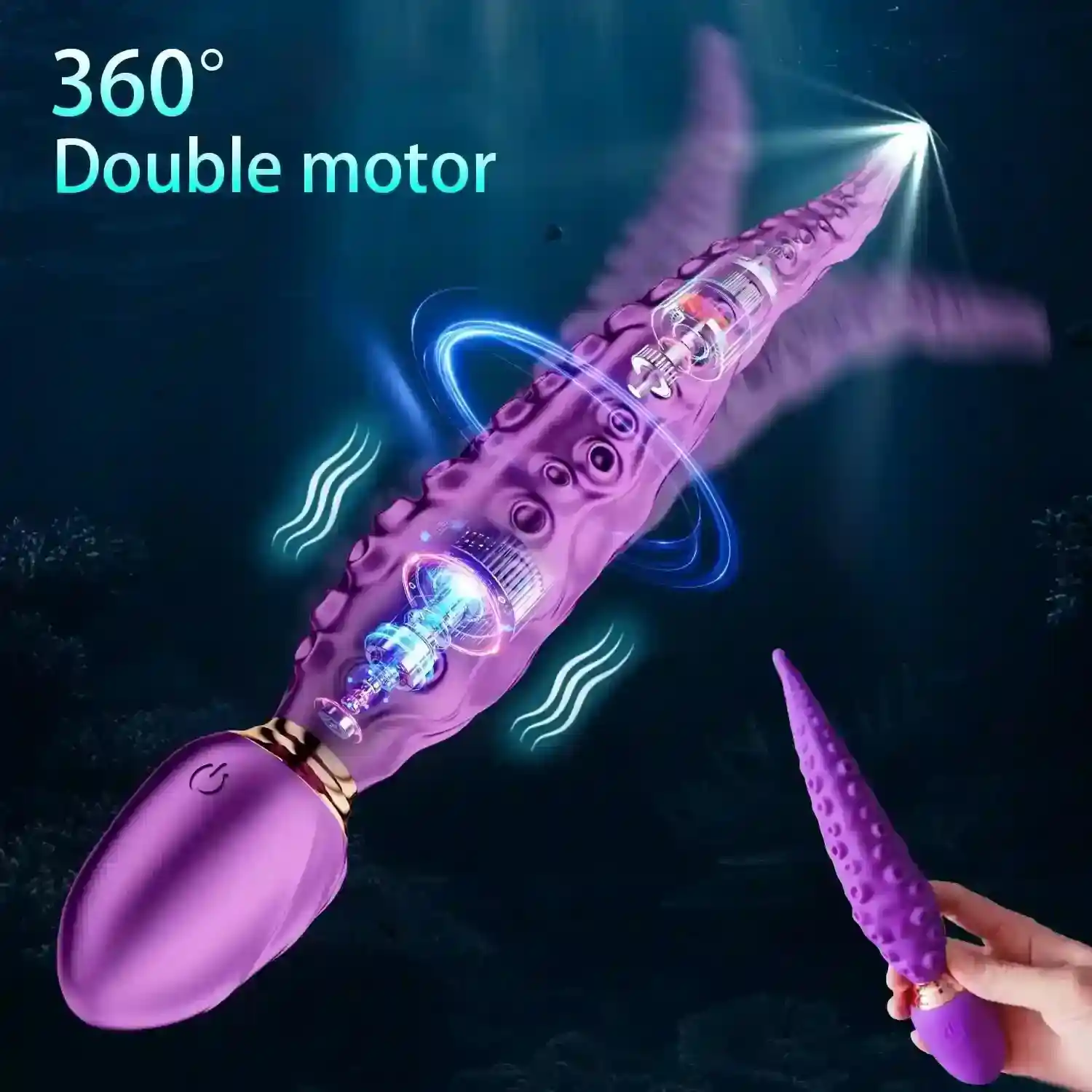 octopus form silikon vibrator