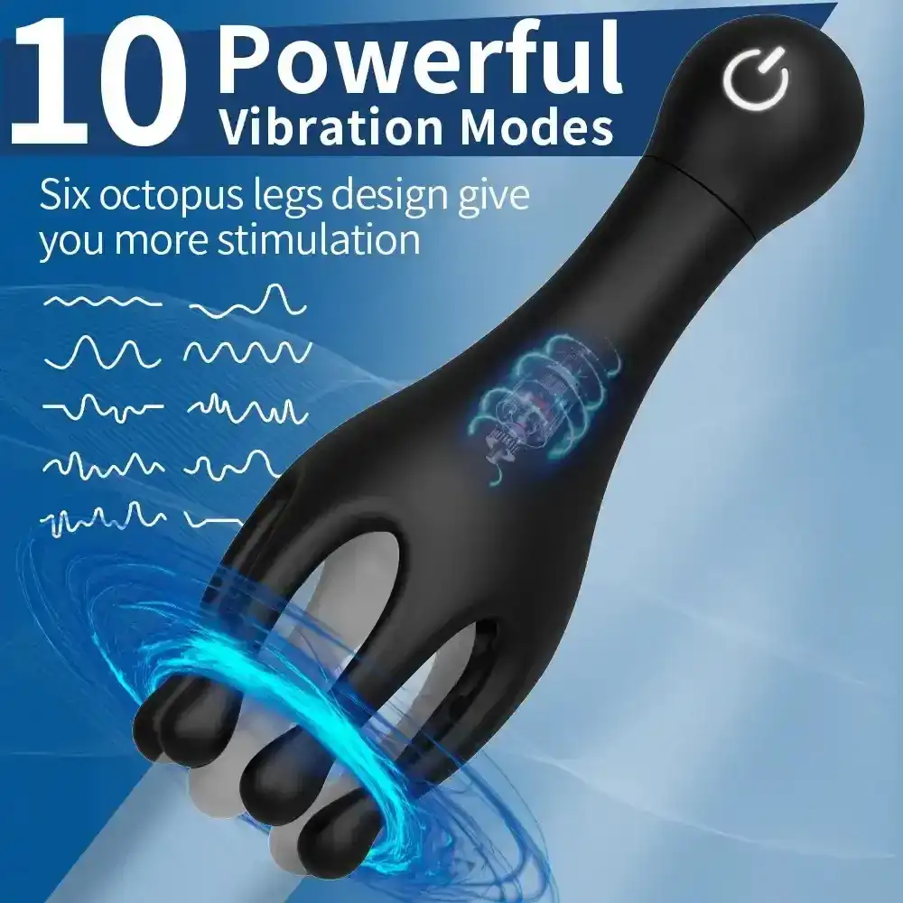 octopus glans stimulator silikon