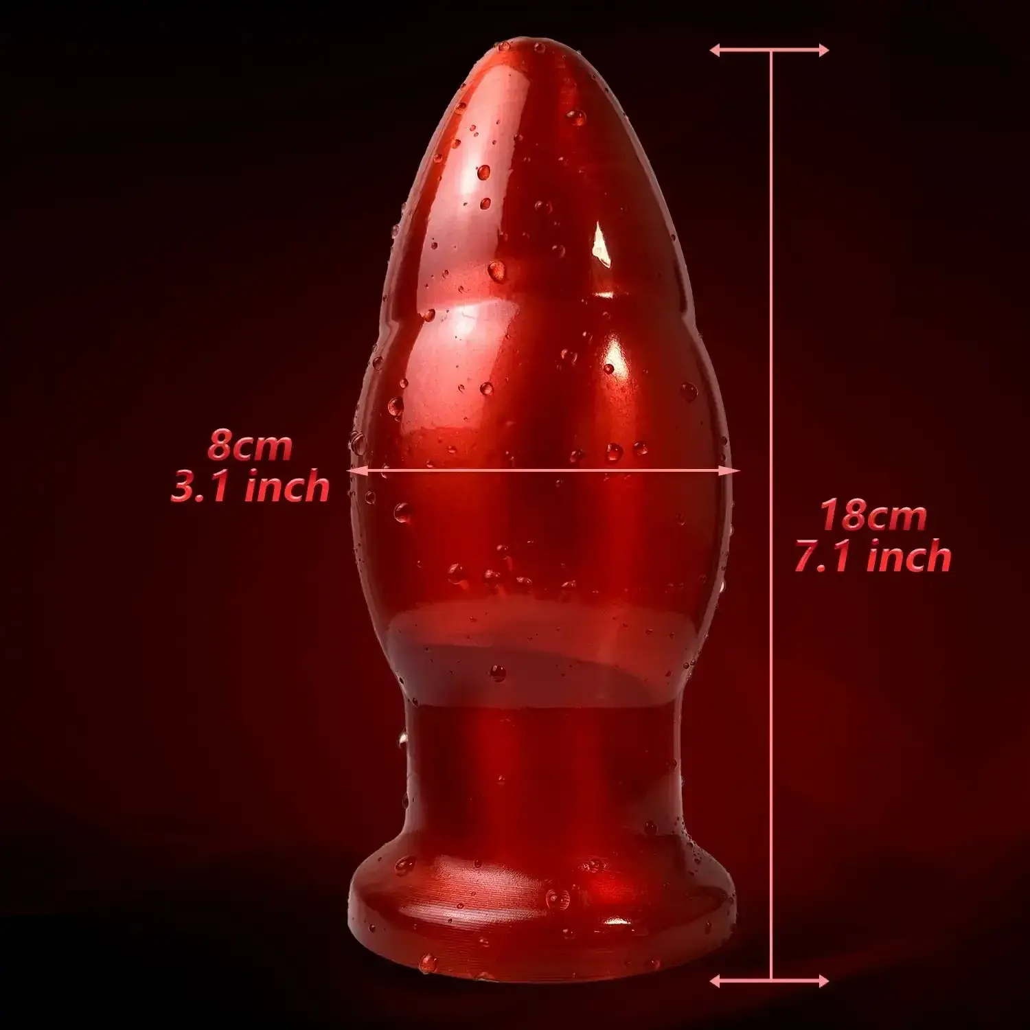 phallischer anal plug 8cm
