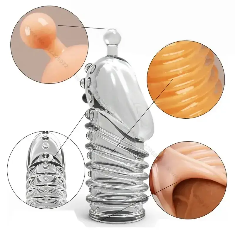 phallischer penis sleeve silikon