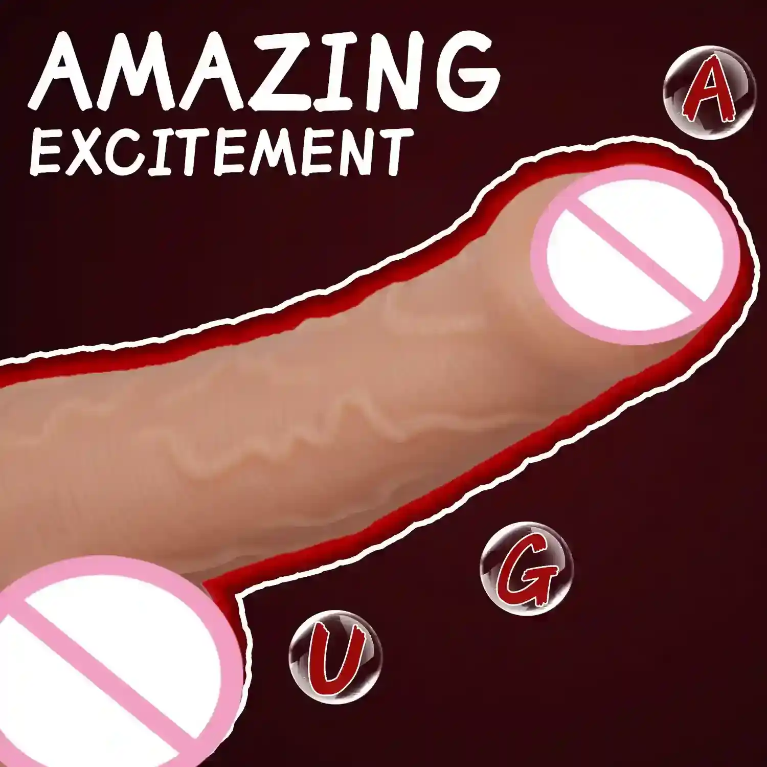 phallusformiger analdildo mittelgross
