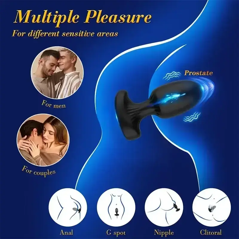 prostata massagegerat anal plug app