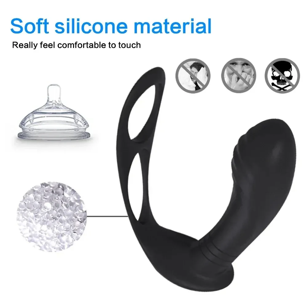 prostatamassage butt plug geräuscharm