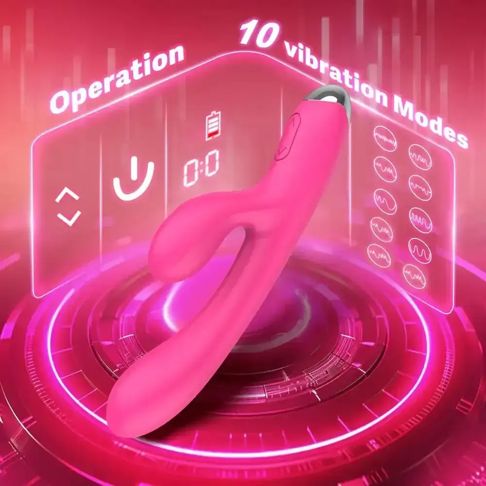 sanfter silikon hasen vibrator