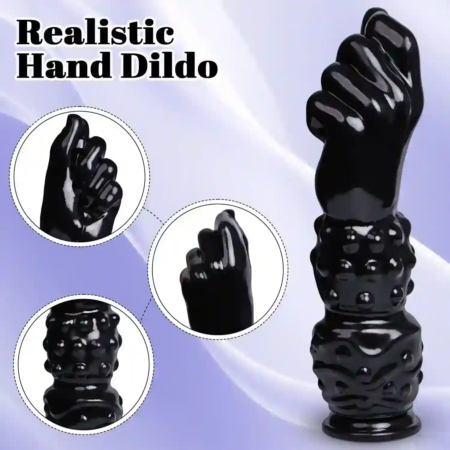 schwarzer anal dildo silikon