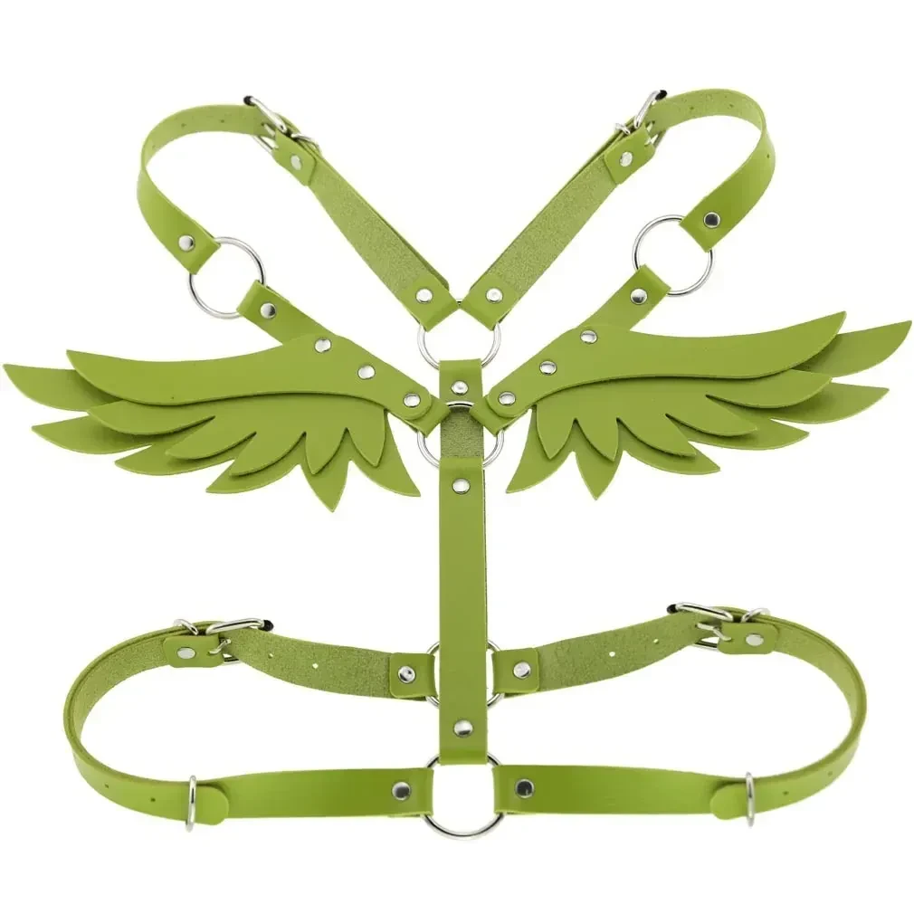 sexspielzeug leder harness flugel