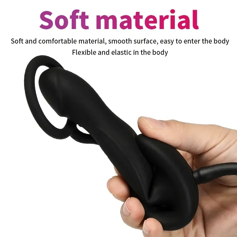 silikon anal plug manner