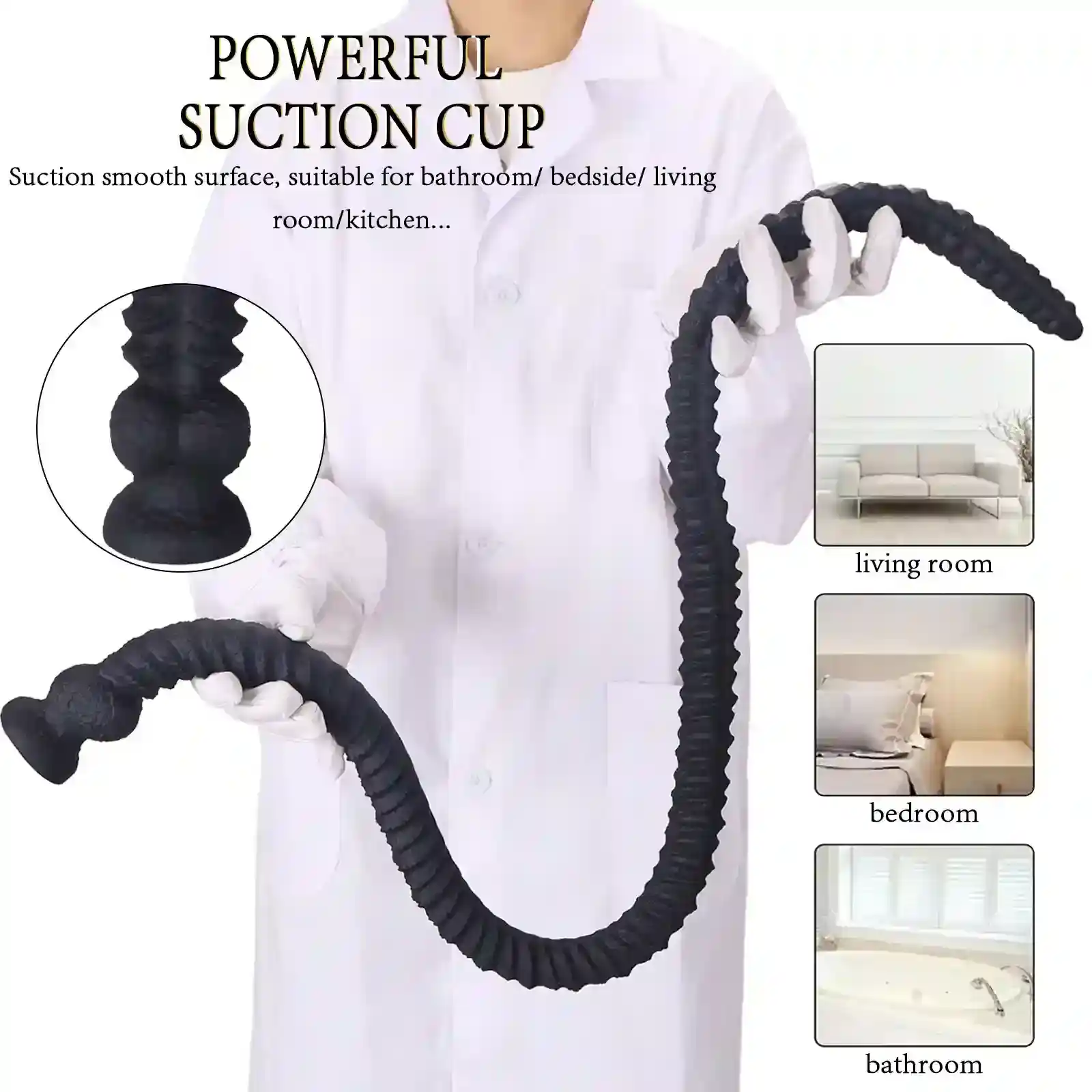 silikon anal plug mit saugnapf 2
