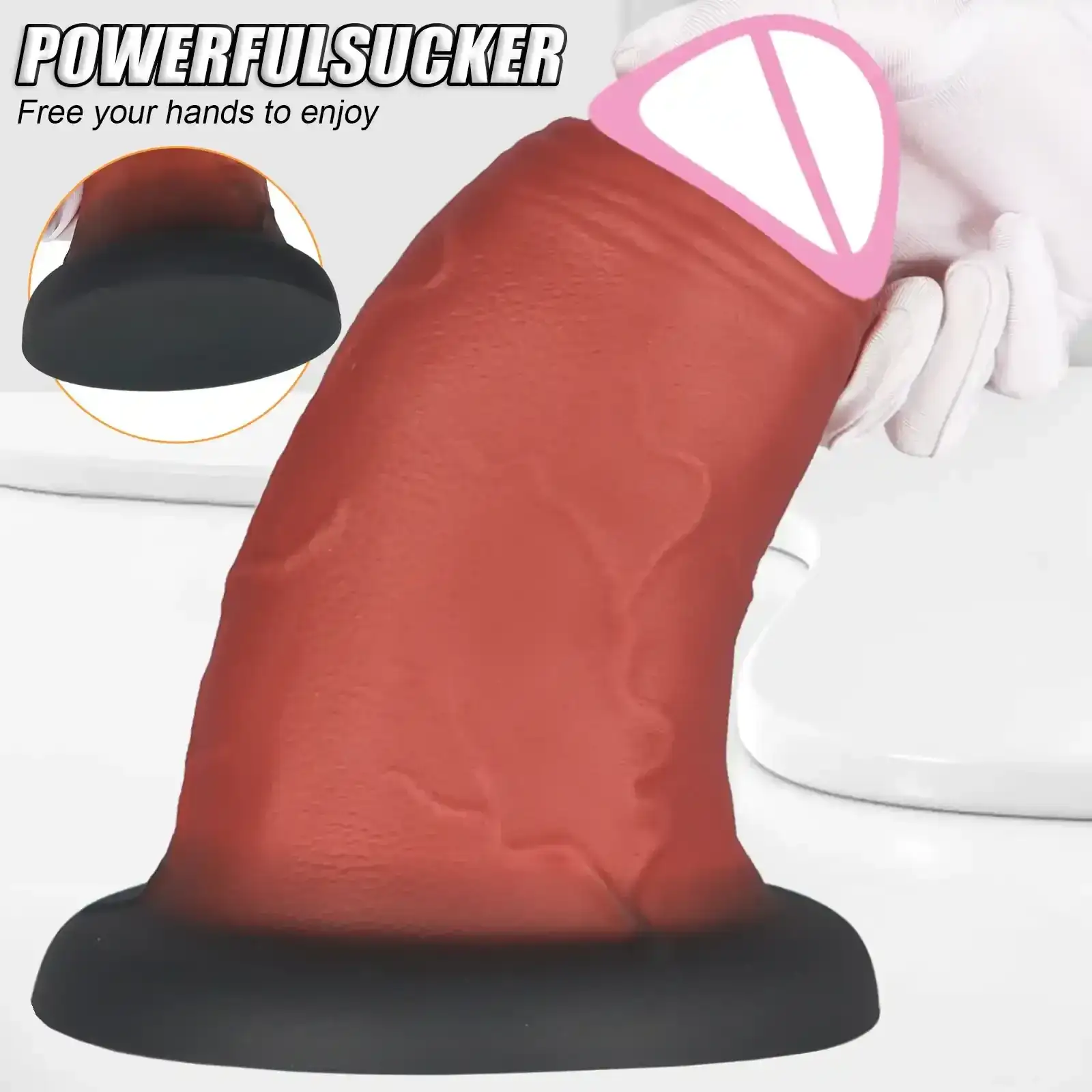 silikon anal plug mit saugnapf