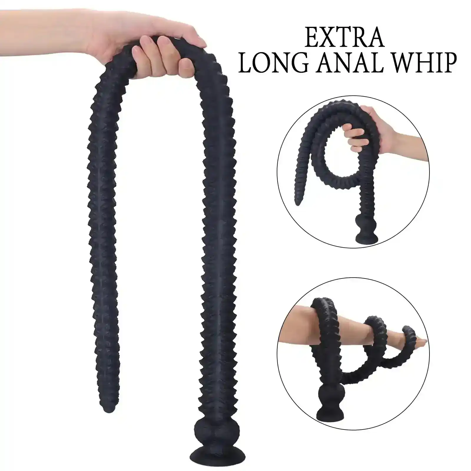silikon anal plug mit struktur