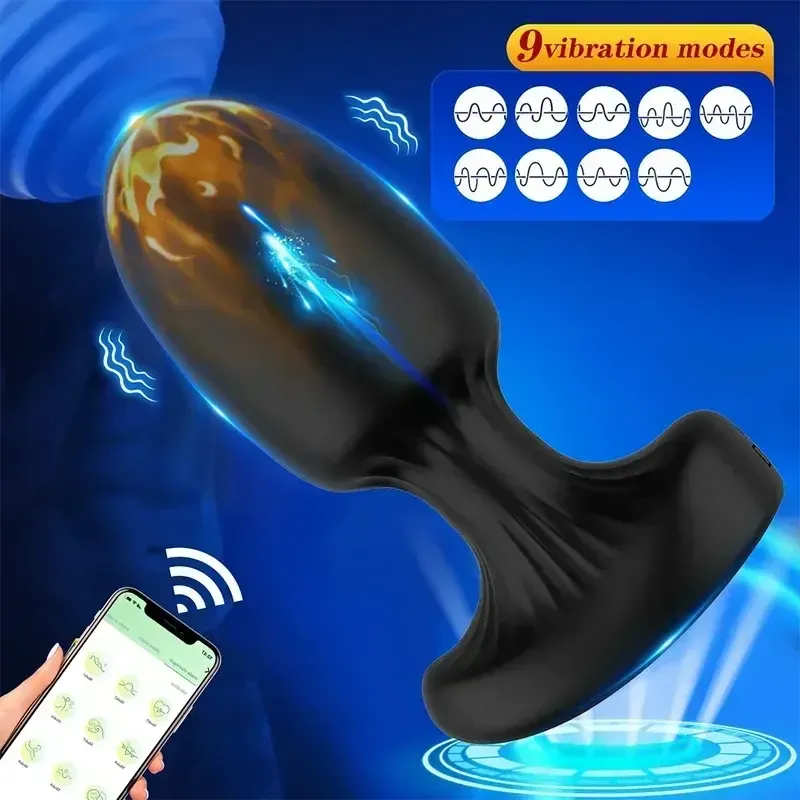 silikon analplug mit app steuerung