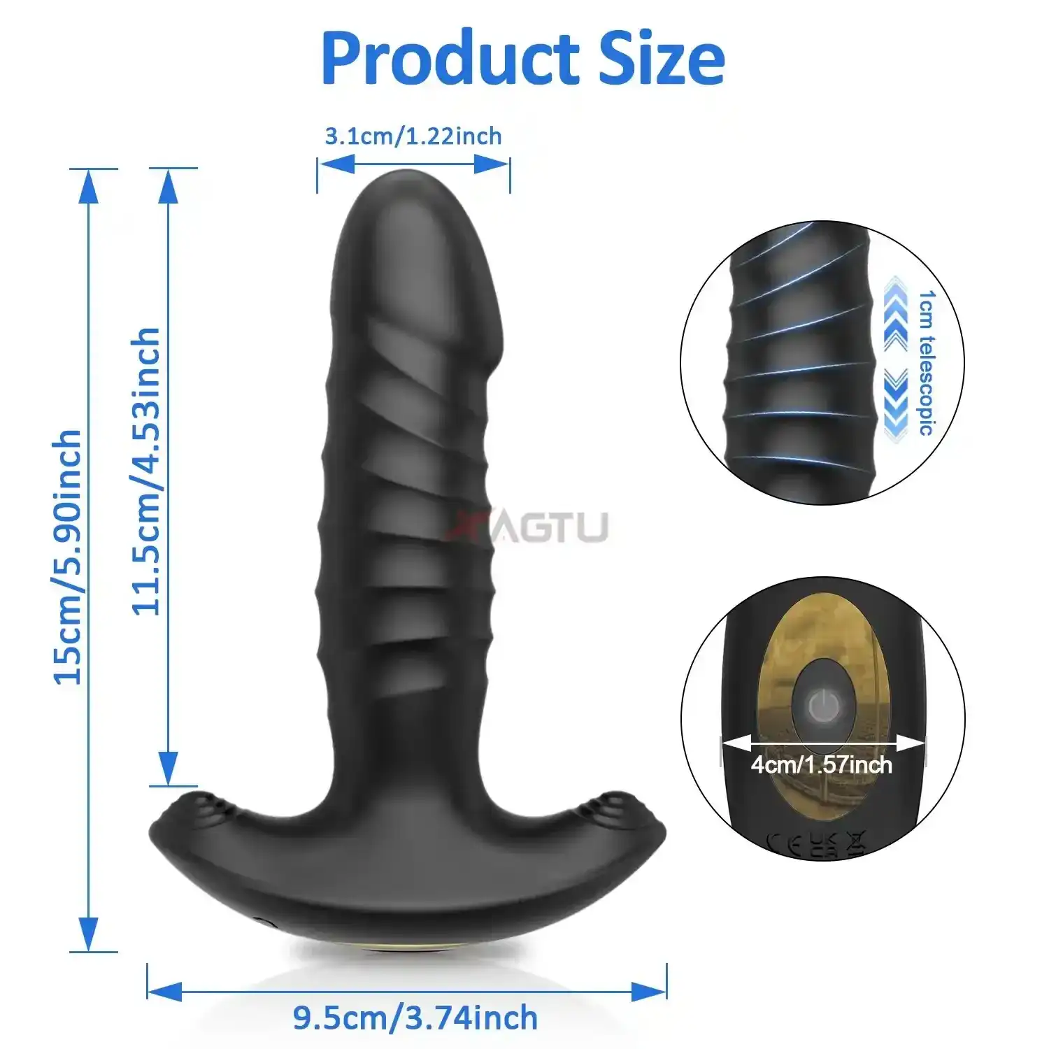 silikon booty plug