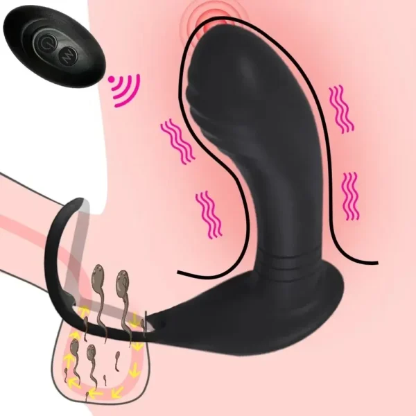 silikon butt plug mit usb kabel