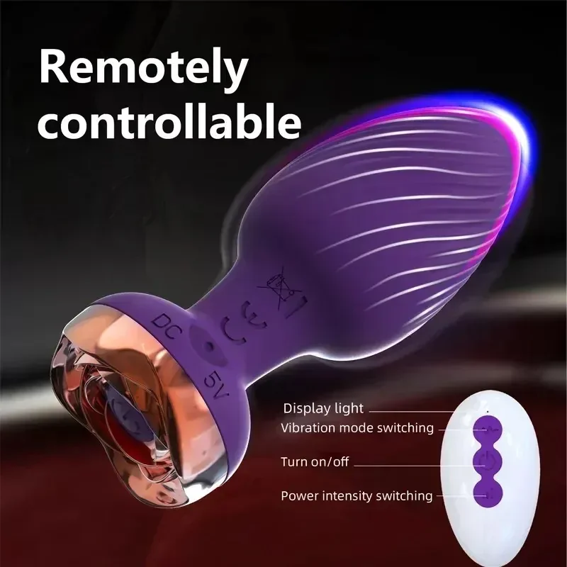 silikon butt plug usb ladefunktion