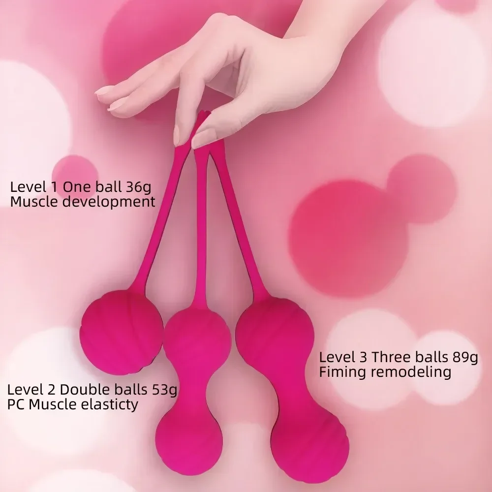 silikon kegel balls rosa