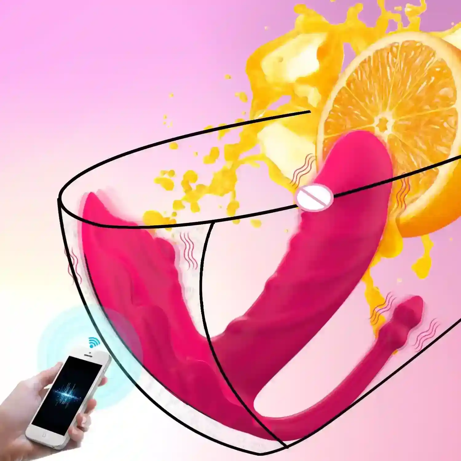 silikon panty vibrator app 9 modi