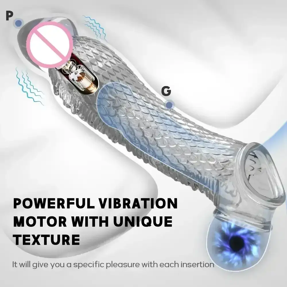 silikon penisring dual vibration
