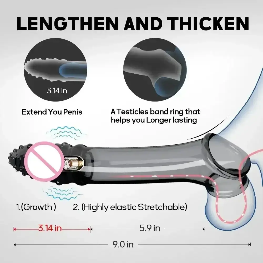 silikon penisring mit doppelt vibration