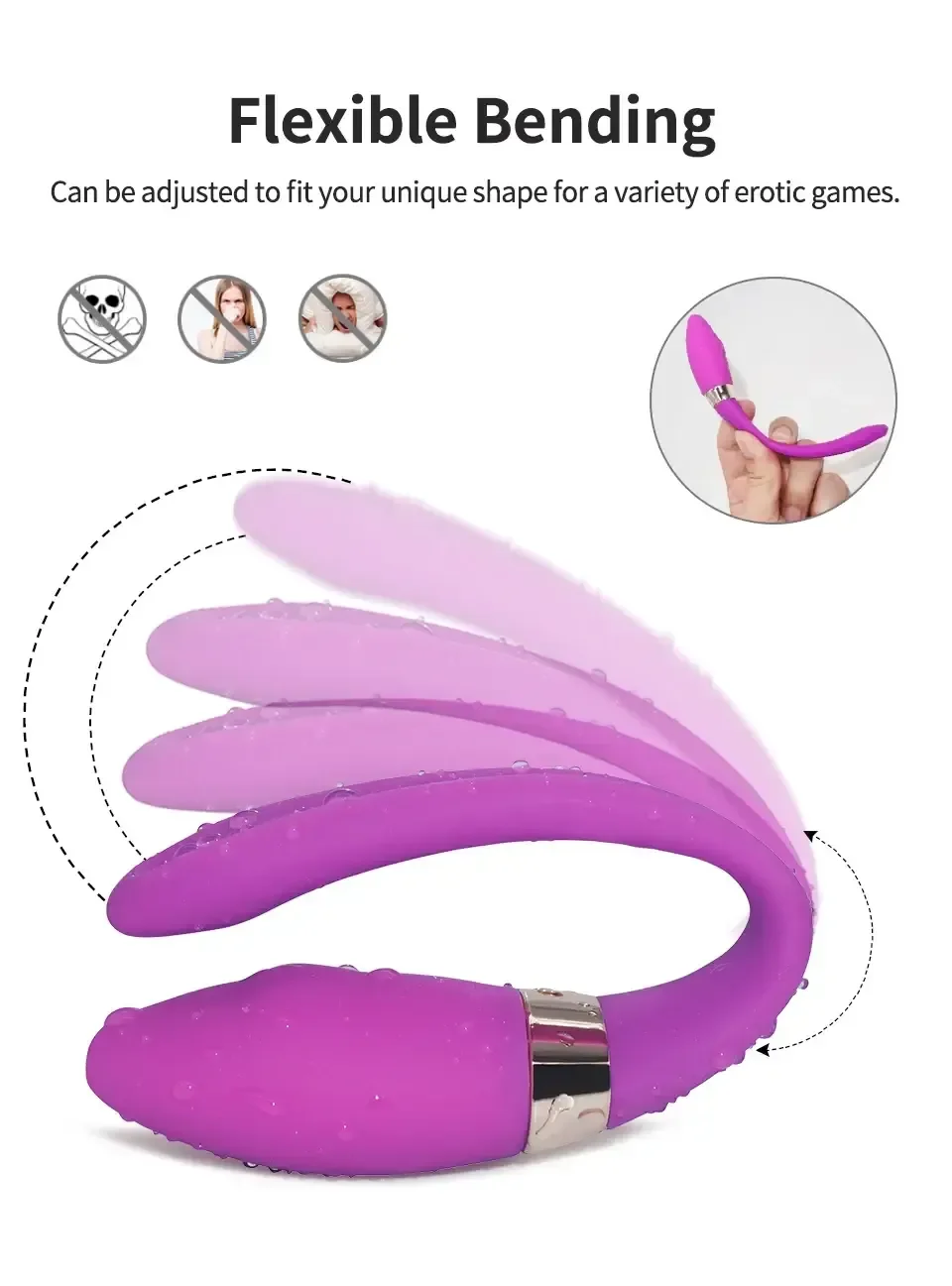 silikon prostata massagegerat mann