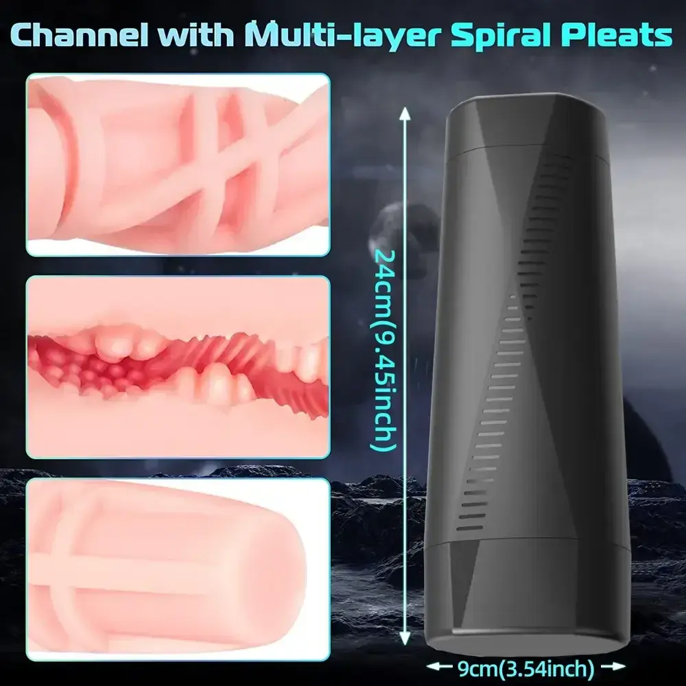 spiral vibrierender masturbator manner