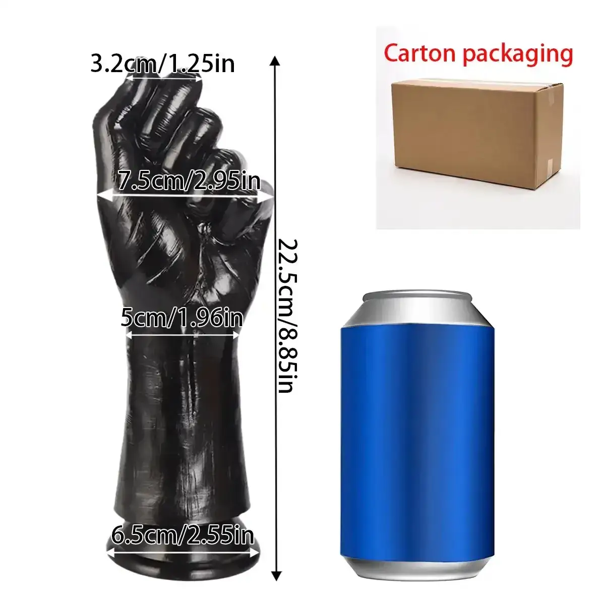 stabförmiger dildo pvc