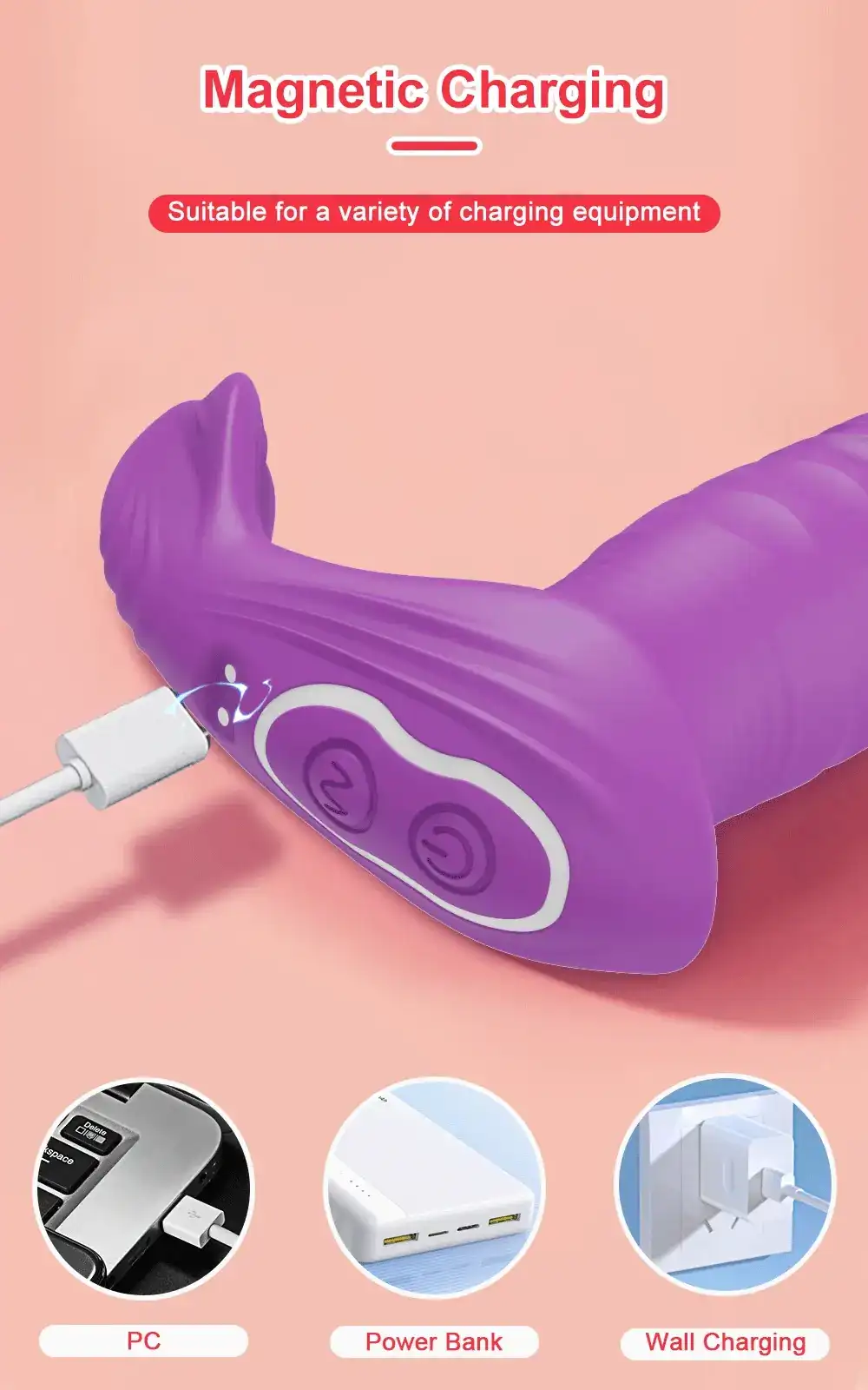 teleskop g punkt vibrator schwarz