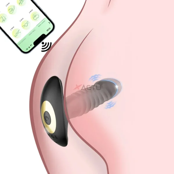 teleskopischer anal dildo