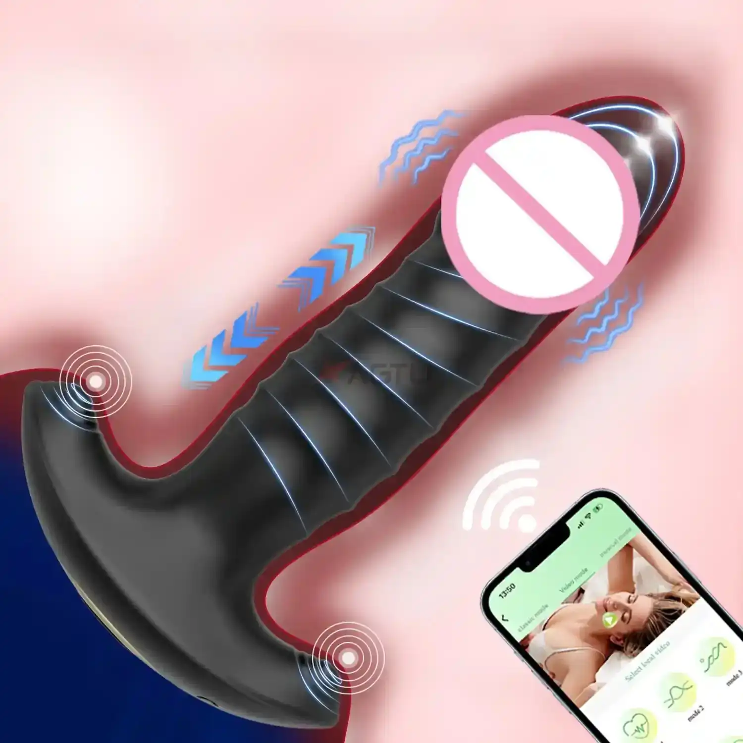 teleskopischer booty plug