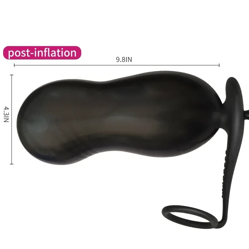 texturierter anal plug silikon