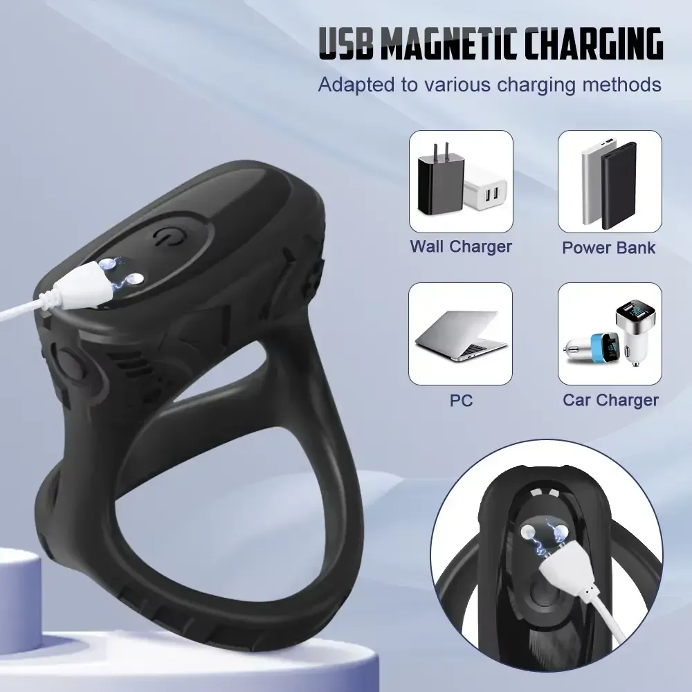 usb magnetisch ladender penisring