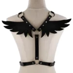verstellbar leder flügel harness