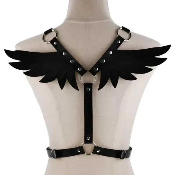 verstellbar leder flügel harness