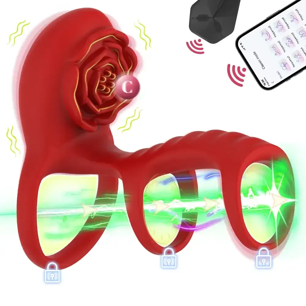 vibrationsring fur paare mit fernsteuerung