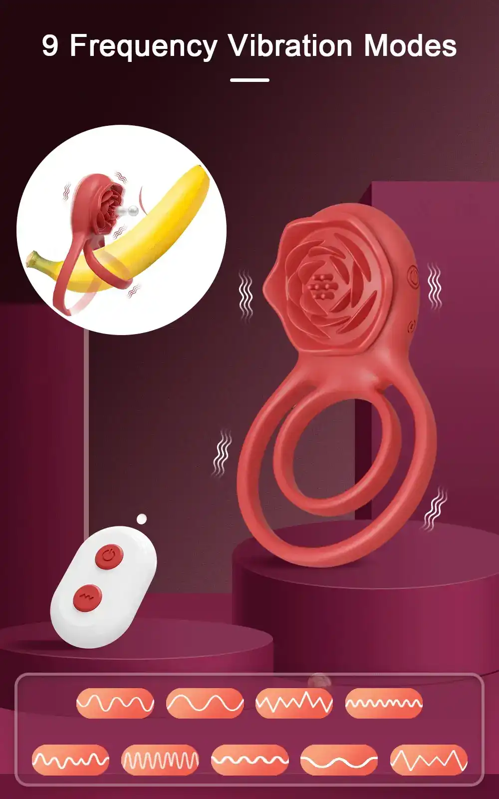 vibrationsring mit fernsteuerung