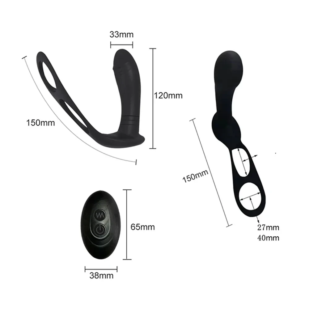 vibrator butt plug mit fernbedienung