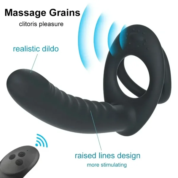 vibrierender dildo für doppelte stimulation